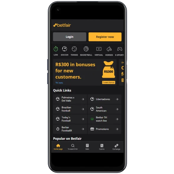 Betfair Sports App