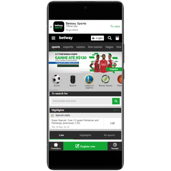 Sports Bets with Betway