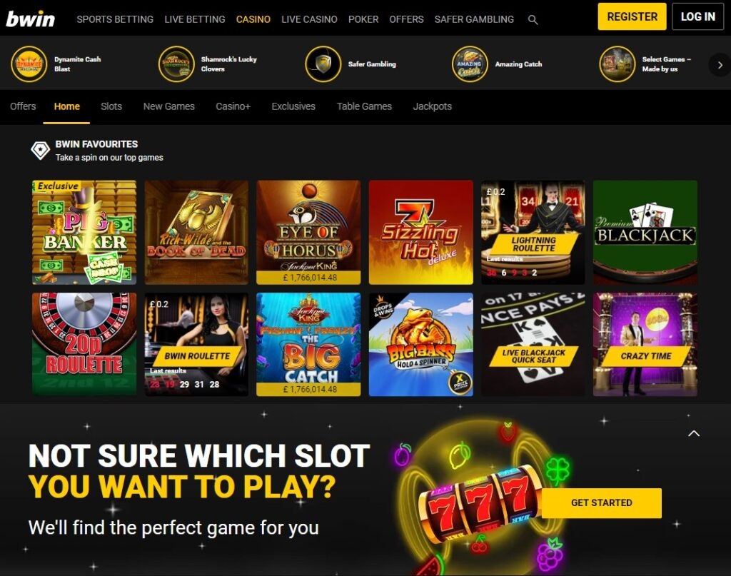 Get Gaming with Bwin App.